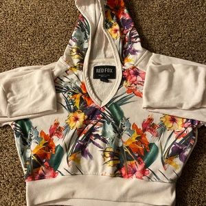 Cropped Hooded Sweater